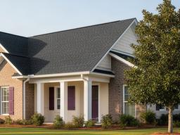 Finished charcoal shingle roof on a Charleston home